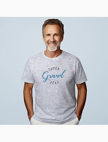 T-shirt Homme - SUPER GRAND PÈRE