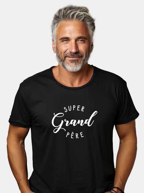 T-shirt Homme - SUPER GRAND PÈRE - Kiabi