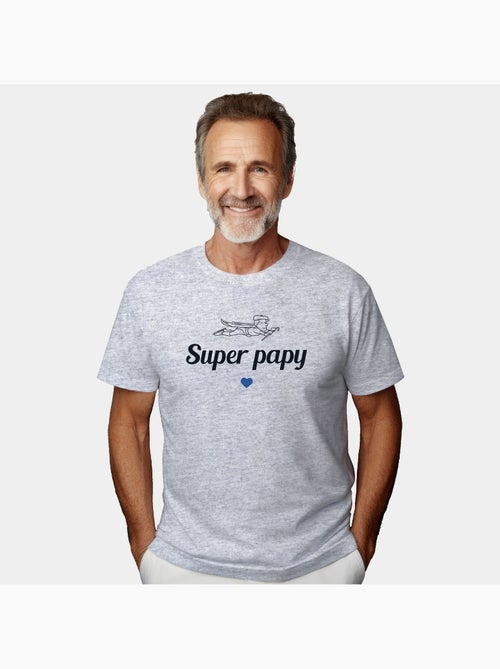 T-shirt Homme - SUPER PAPY 2 WAF - Kiabi