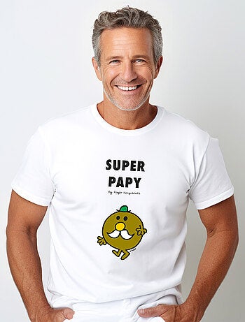 T-shirt Homme - SUPER PAPY MRMME