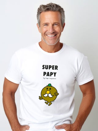 T-shirt Homme - SUPER PAPY MRMME