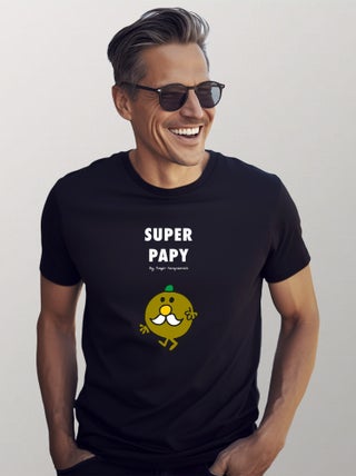 T-shirt Homme - SUPER PAPY MRMME