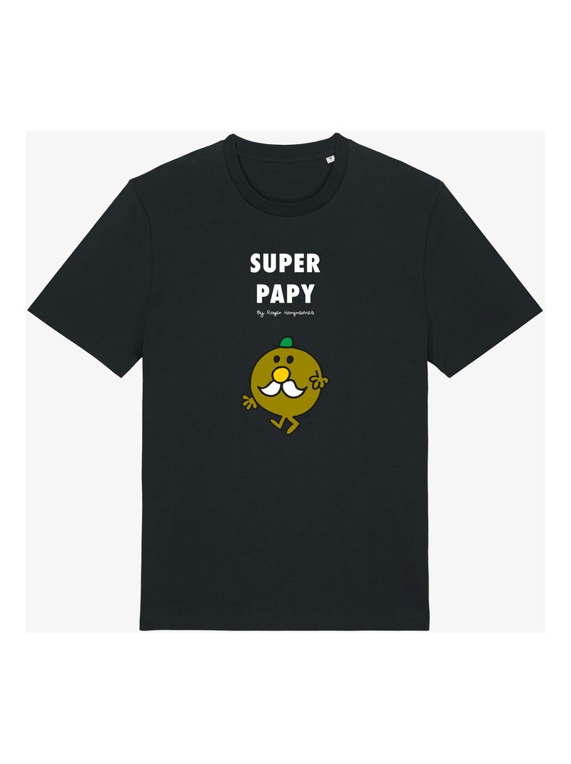 T-shirt Homme - SUPER PAPY MRMME Noir - Kiabi