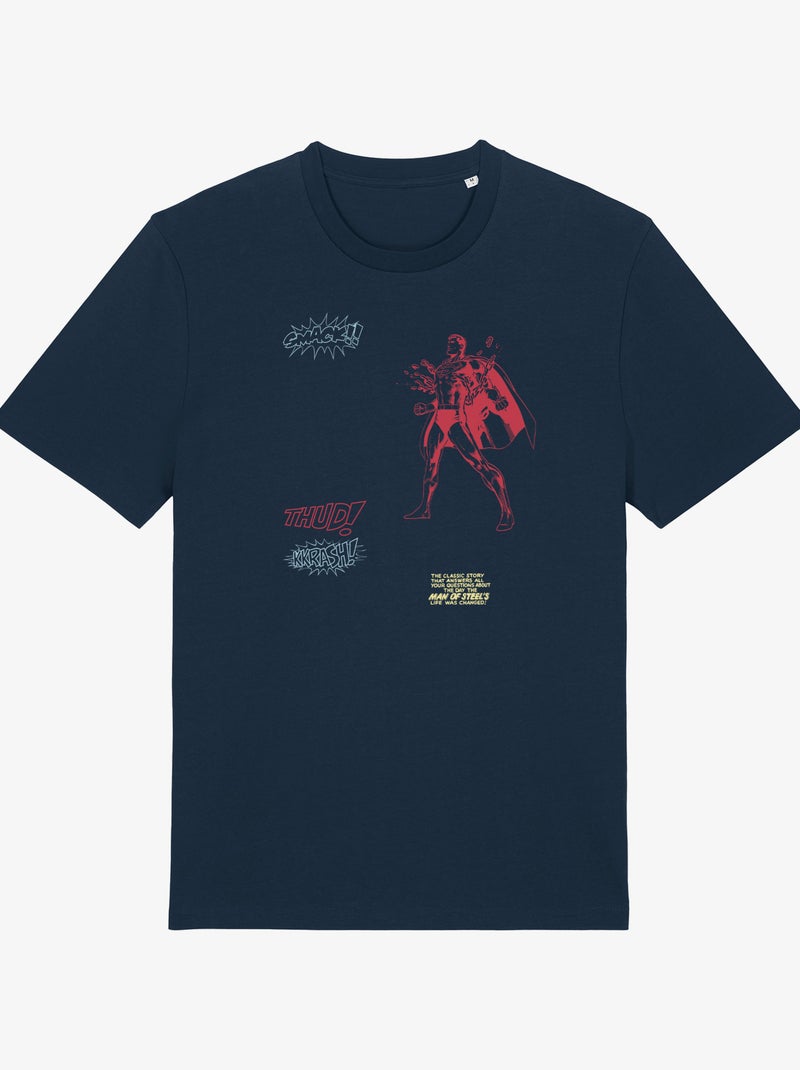 T-shirt Homme - SUPERMAN 3 Bleu marine - Kiabi