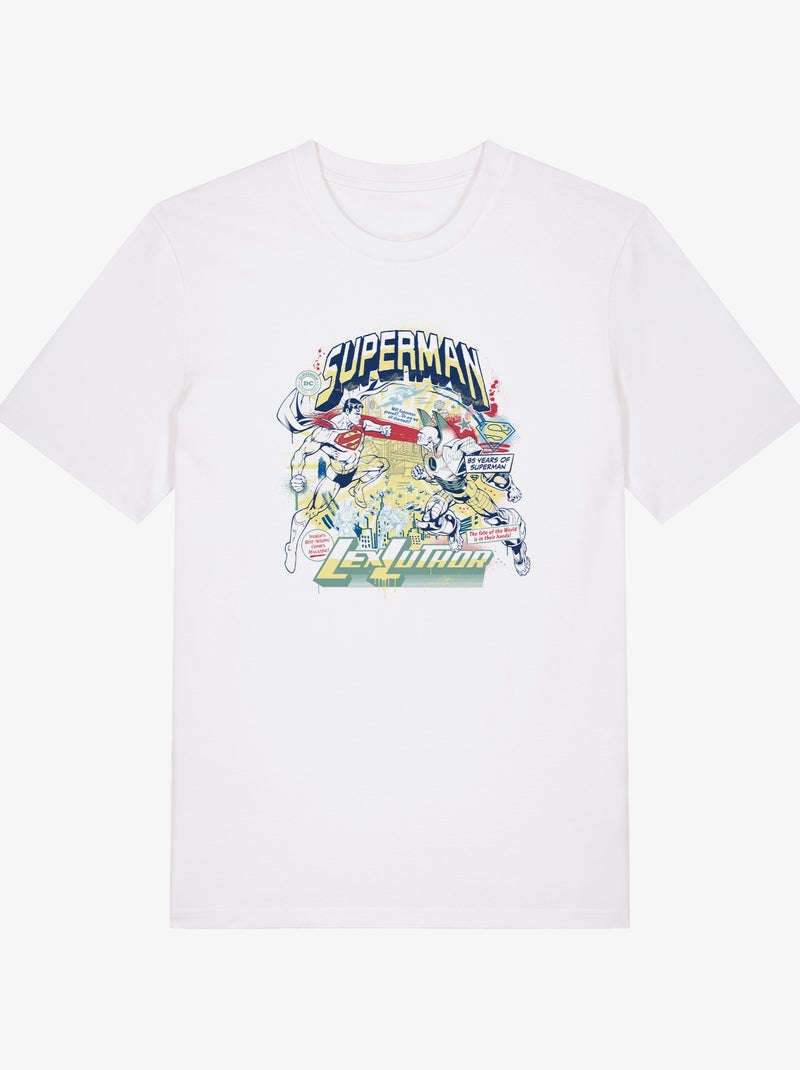 T-shirt Homme - SUPERMAN LEX LUTHOR Blanc - Kiabi