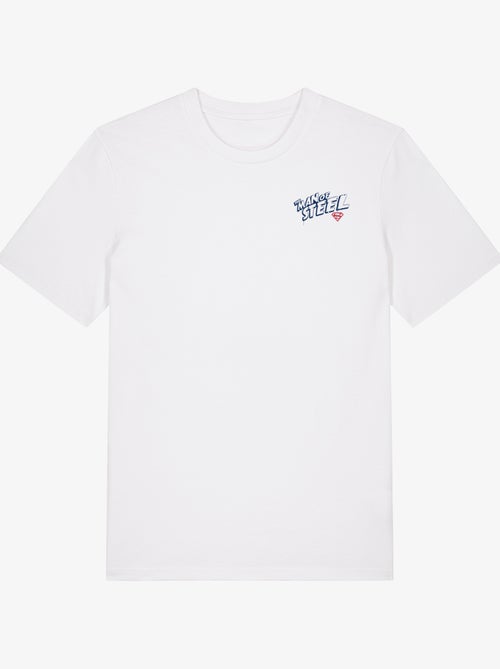 T-shirt Homme - SUPERMAN THE MAN OF STEEL CŒUR - Kiabi