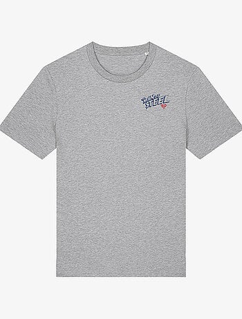 T-shirt Homme - SUPERMAN THE MAN OF STEEL CŒUR