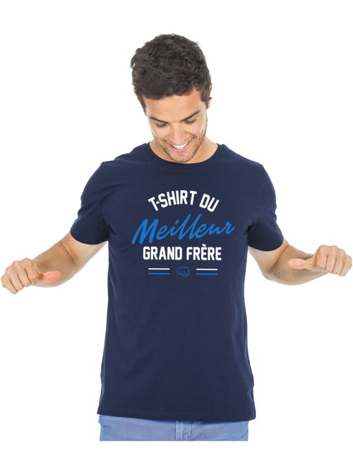 T-shirt Homme - T-shirt Homme - DU MEILLEUR GRAND FRÈRE - Kiabi