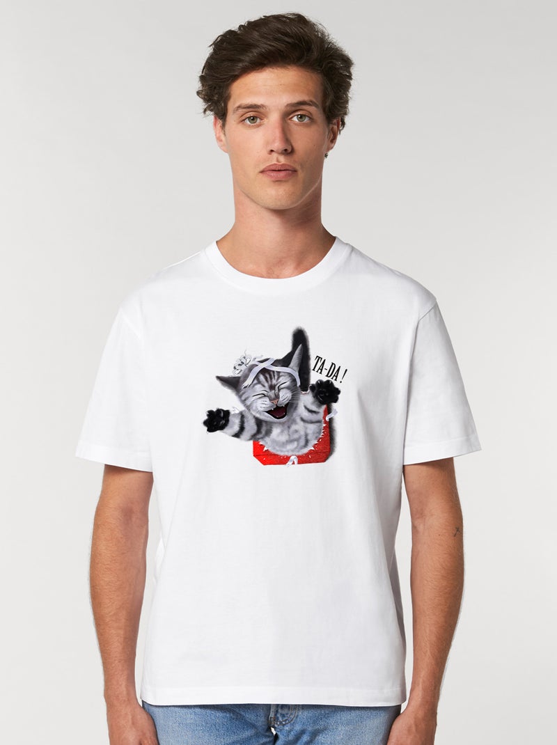 T-shirt Homme - TA DA Blanc - Kiabi