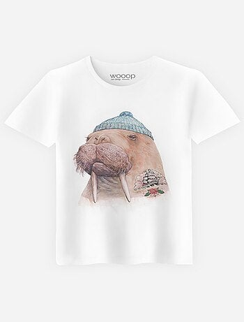 T-shirt Homme - TATTOOED WALRUS