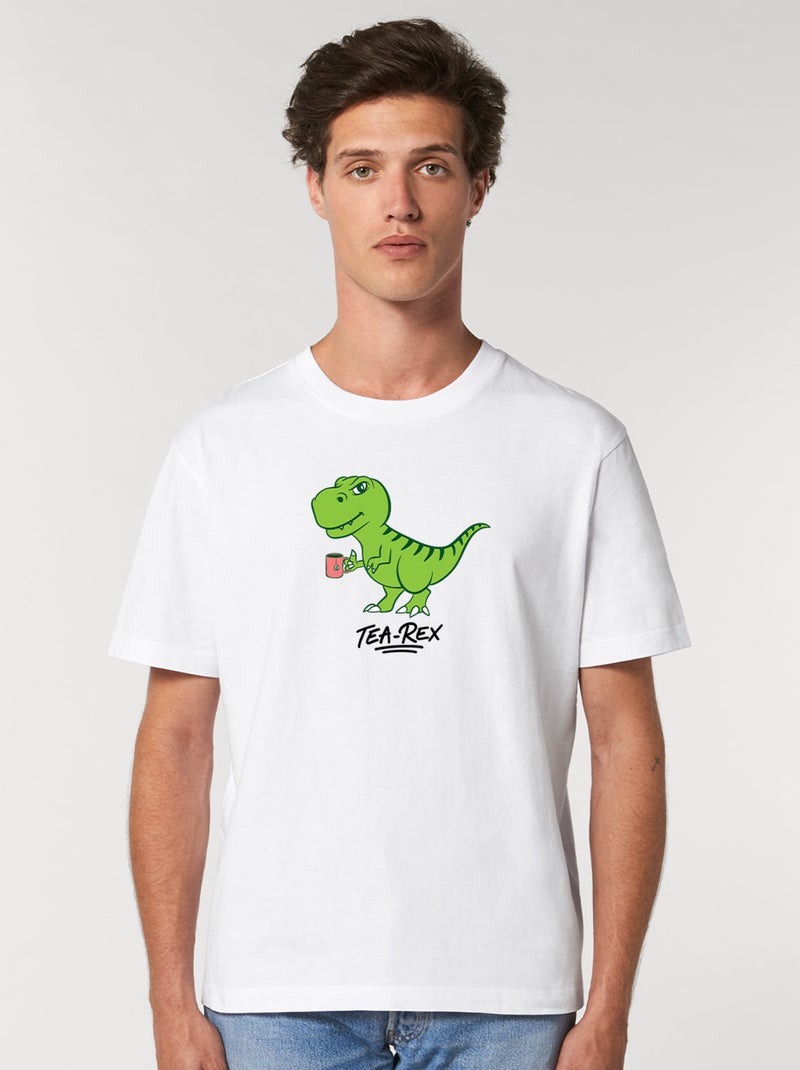 T-shirt Homme - TEA REX Blanc - Kiabi
