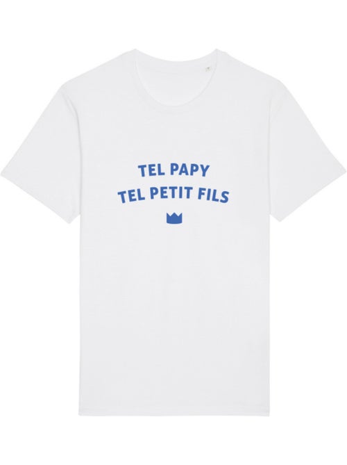 T-shirt Homme - TEL PAPY TEL PETIT FILS WAF - Kiabi