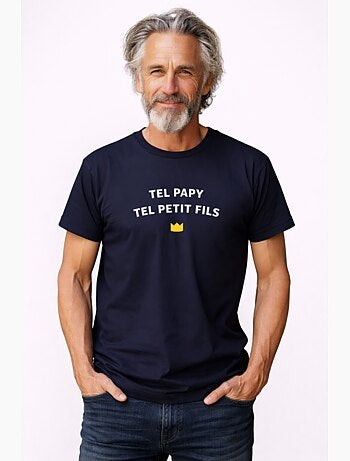 T-shirt Homme - TEL PAPY TEL PETIT FILS WAF