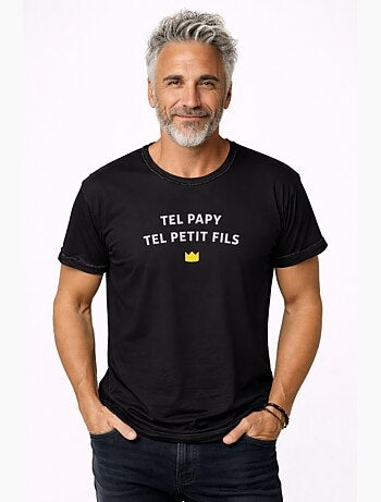 T-shirt Homme - TEL PAPY TEL PETIT FILS WAF