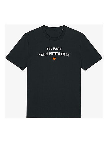 T-shirt Homme - TEL PAPY TELLE PETITE FILLE WAF