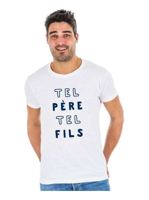 T-shirt Homme - TEL PÈRE TEL FILS 2 MPT - Kiabi