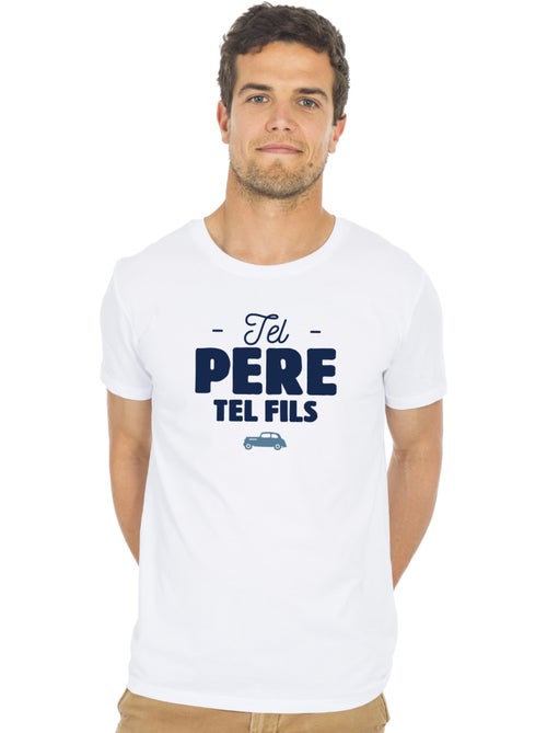 T-shirt Homme - TEL PÈRE TEL FILS - Kiabi