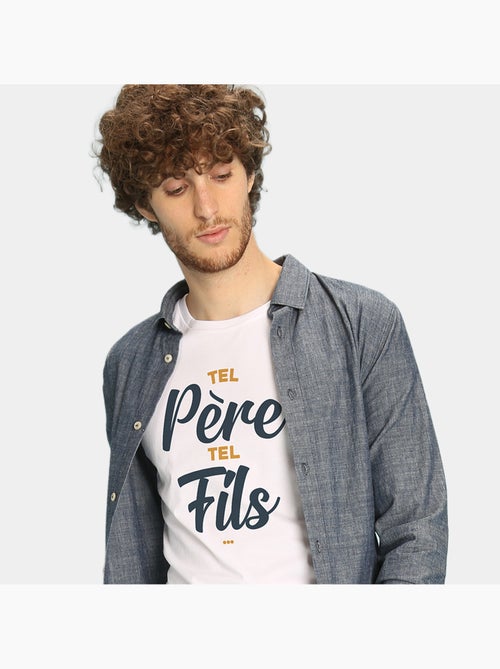 T-shirt Homme - TEL PERE TEL FILS - Kiabi