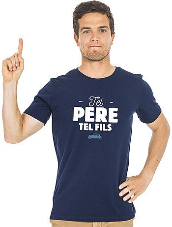 T-shirt Homme - TEL PÈRE TEL FILS