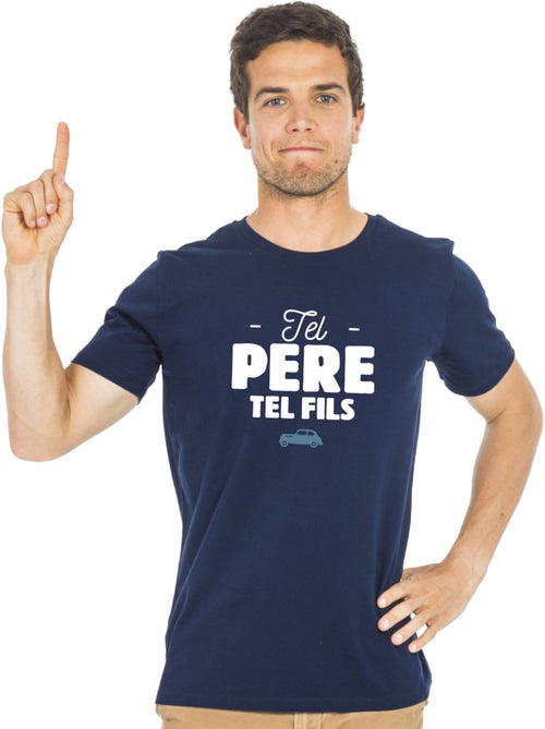 T-shirt Homme - TEL PÈRE TEL FILS - Kiabi