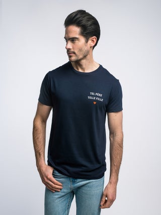 T-shirt Homme - TEL PÈRE TELLE FILLE CŒUR