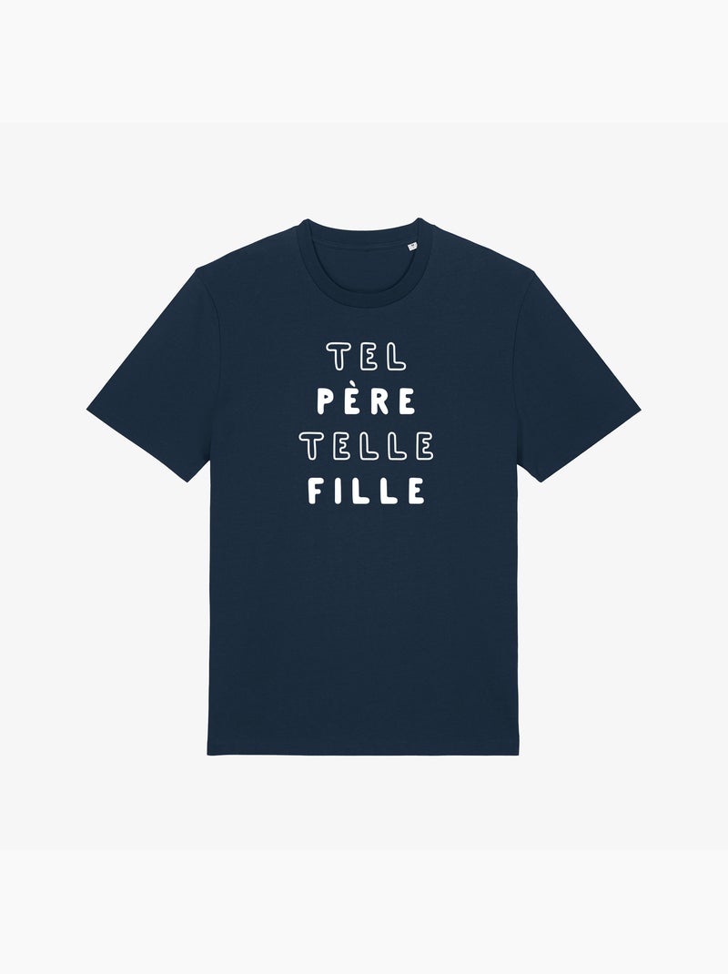 T-shirt Homme - TEL PÈRE TELLE FILLE MPT Bleu marine - Kiabi