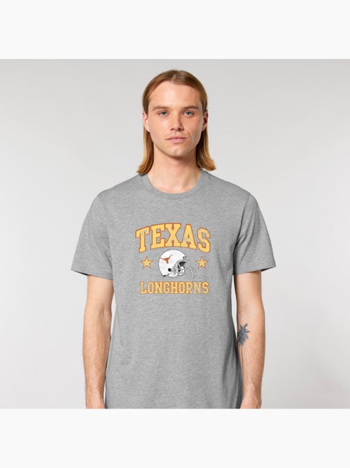 T-shirt Homme - TEXAS LONGHORNS YELLOW - Kiabi