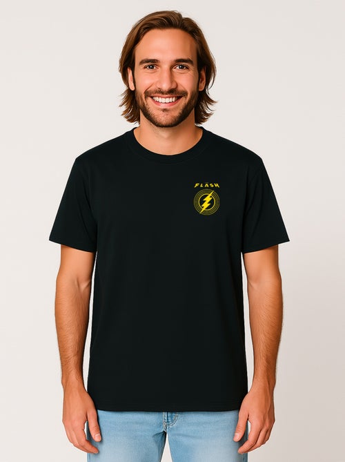 T-shirt Homme - THE FLASH LOGO CŒUR - Kiabi