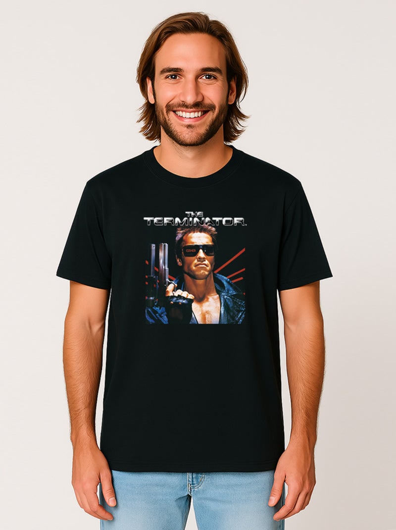 T-shirt Homme - THE TERMINATOR 4 Noir - Kiabi
