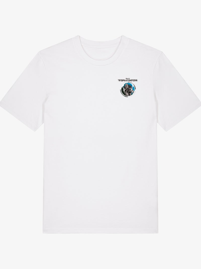 T-shirt Homme - THE TERMINATOR LOGO COEUR Blanc - Kiabi