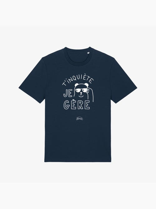T-shirt Homme - T'INQUIETE JE GERE - Kiabi