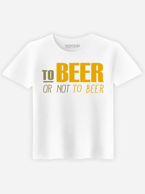 T-shirt Homme - TO BEER OR NOT TO BEER - Kiabi