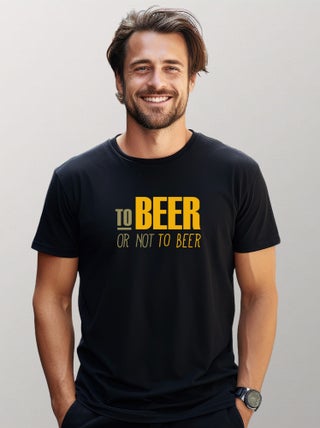 T-shirt Homme - TO BEER OR NOT TO BEER