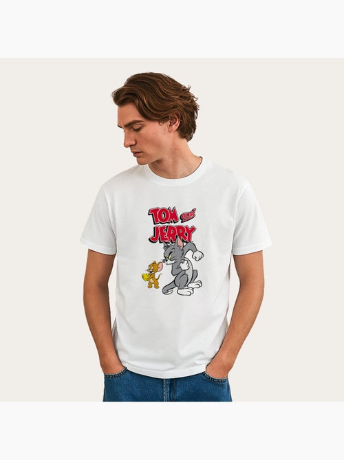 T-shirt Homme - TOM AND JERRY CHEESE GRAPHIC - Kiabi