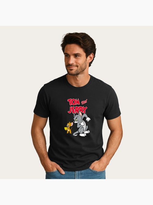 T-shirt Homme - TOM AND JERRY CHEESE GRAPHIC - Kiabi
