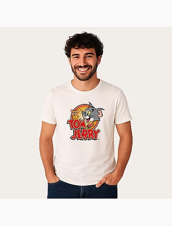 T-shirt Homme - TOM AND JERRY VINTAGE GRAPHIC
