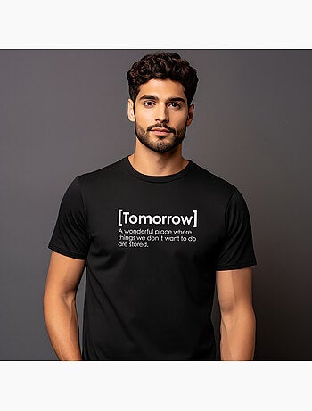 T-shirt Homme - TOMOROW DEFINITION