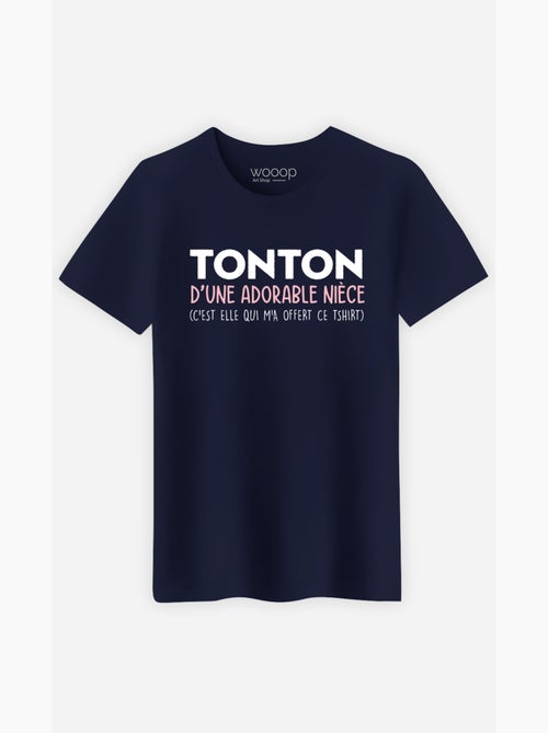 T-shirt Homme - TONTON D'UNE ADORABLE NIECE - Kiabi