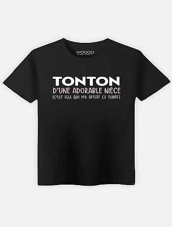 T-shirt Homme - TONTON D'UNE ADORABLE NIECE