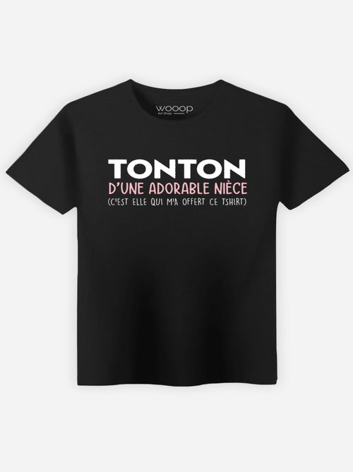 T-shirt Homme - TONTON D'UNE ADORABLE NIECE - Kiabi