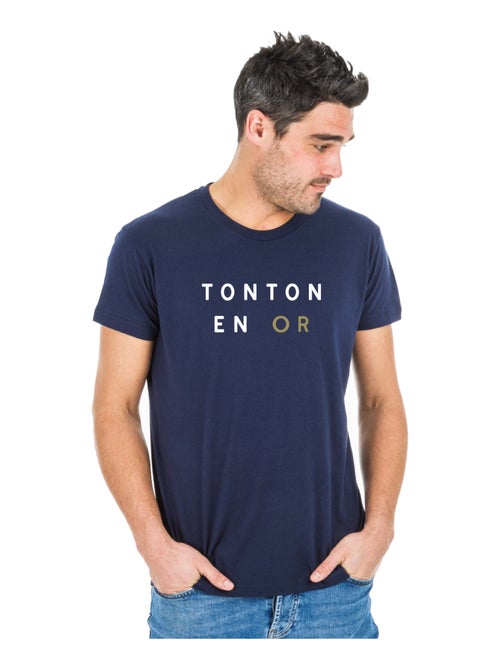 T-shirt Homme - TONTON EN OR 2 WAF - Kiabi