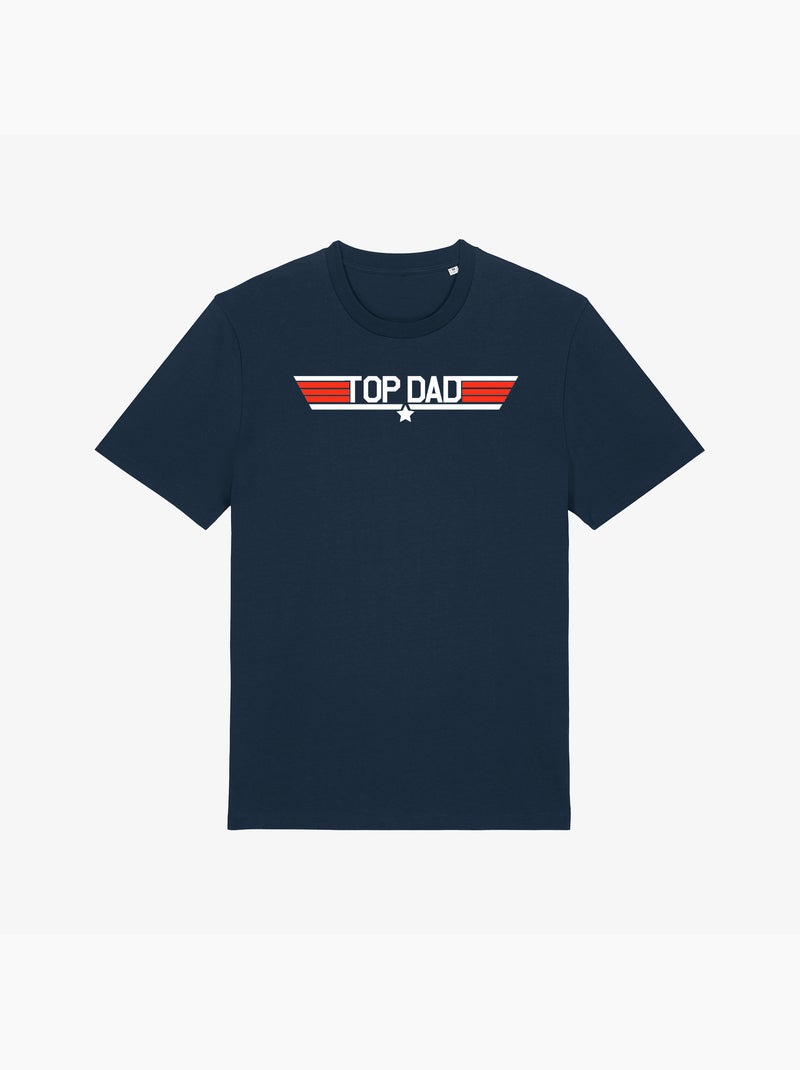 T-shirt Homme - TOP DAD Bleu marine - Kiabi