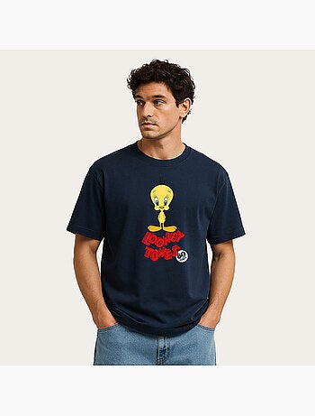 T-shirt Homme - TWEETY 80TH PORTRAIT