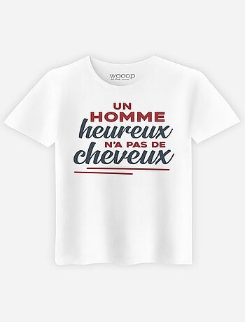 T-shirt Homme - UN HOMME HEUREUX