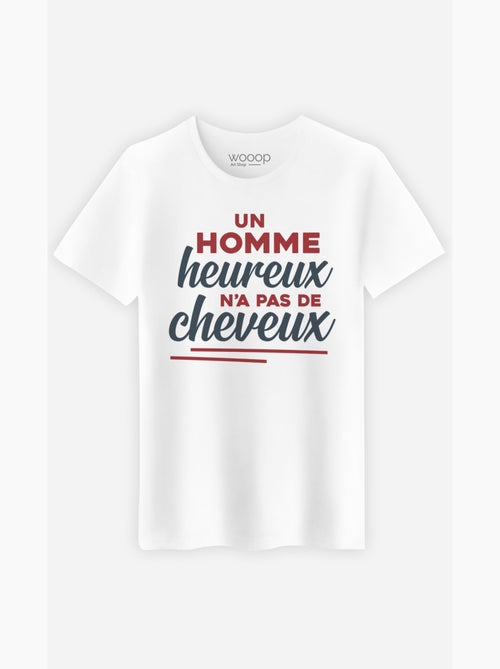 T-shirt Homme - UN HOMME HEUREUX - Kiabi