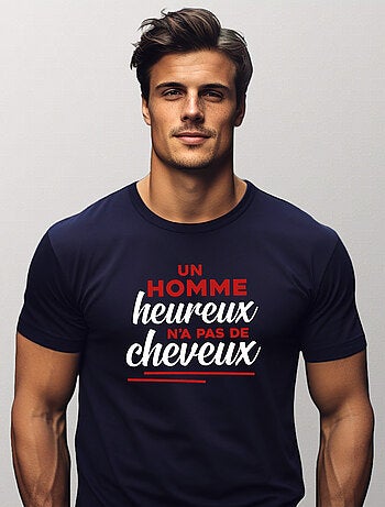 T-shirt Homme - UN HOMME HEUREUX