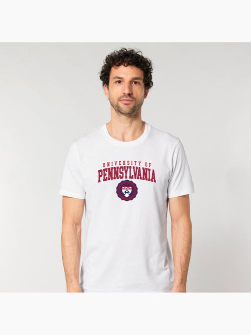 T-shirt Homme - UNIVERSITY OF PENNSYLVANIA - Kiabi