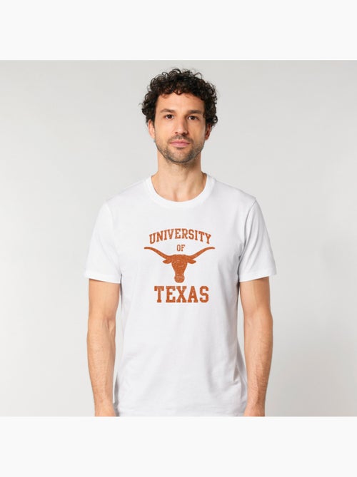 T-shirt Homme - UNIVERSITY OF TEXAS - Kiabi