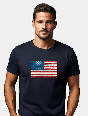T-shirt Homme - USA