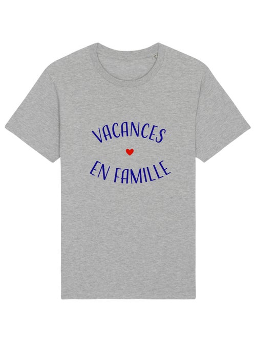 T-shirt Homme - VACANCES EN FAMILLE - Kiabi